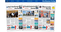 Desktop Screenshot of hochtaunusverlag.de